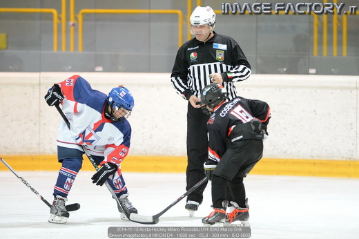 2014-11-15 Aosta-Hockey Milano Rossoblu U14 0343 Marco Grilli